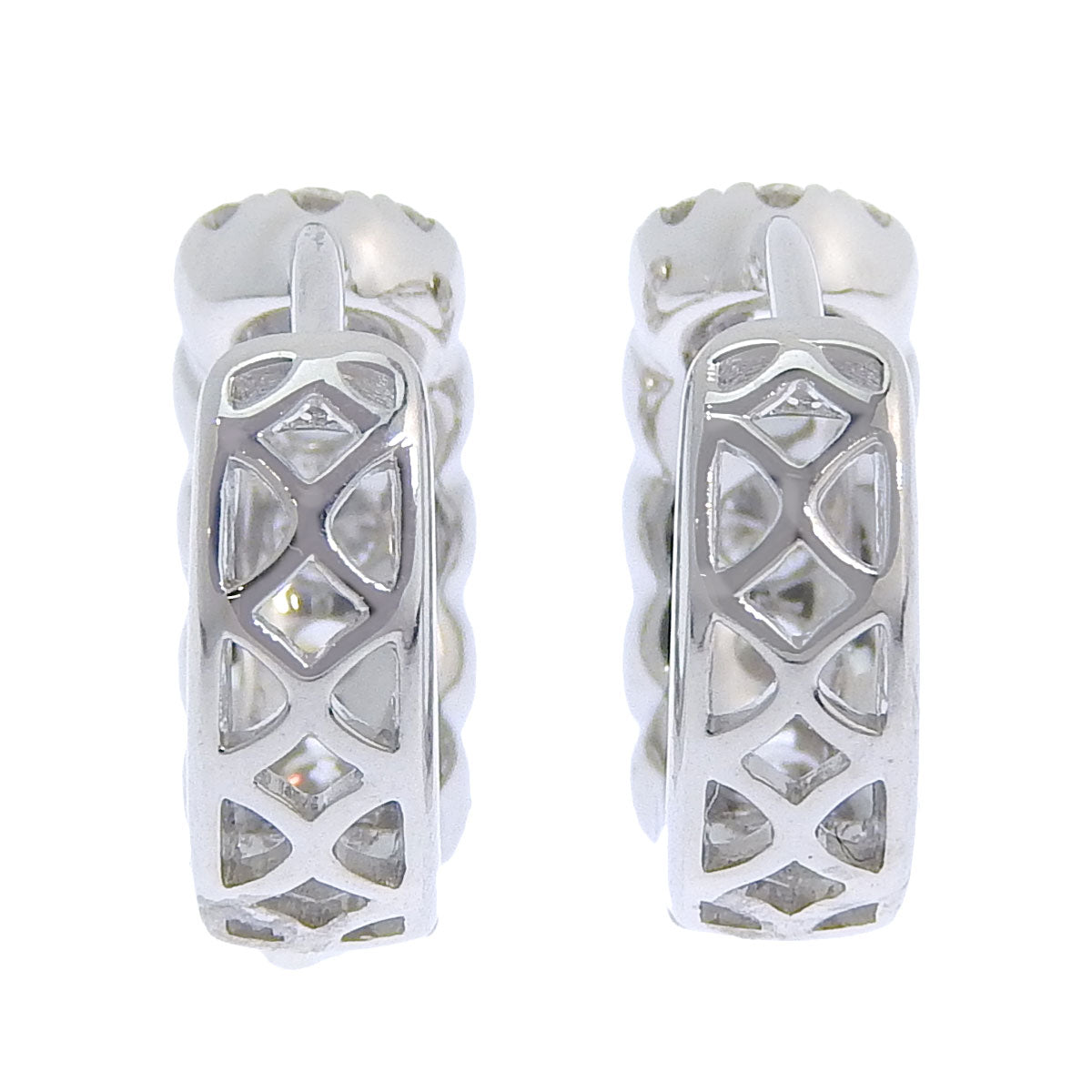 钻石耳环 D0.50,0.50 白金 K18WG