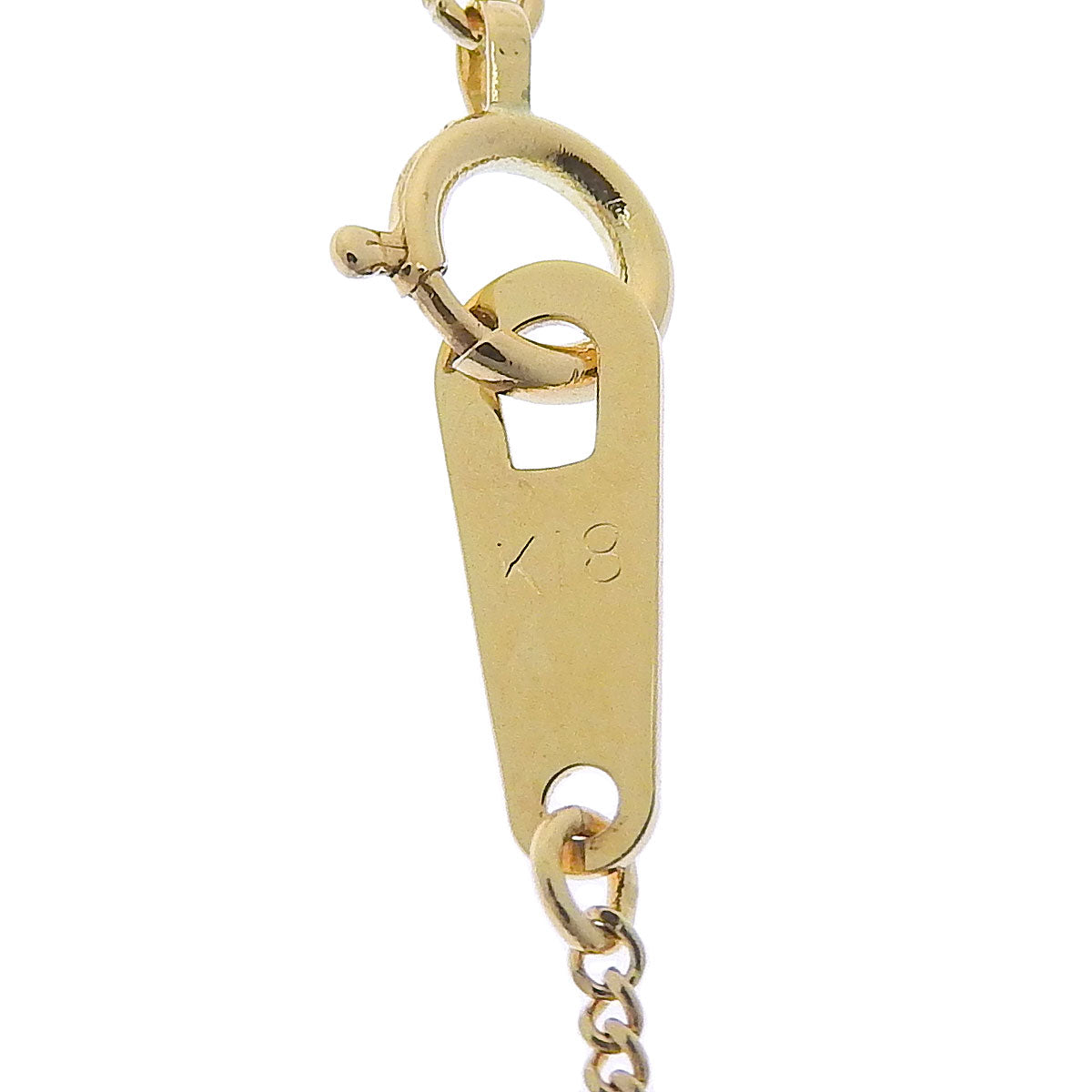 Clover Diamond Necklace, 0.50 carats, Yellow Gold (18K)