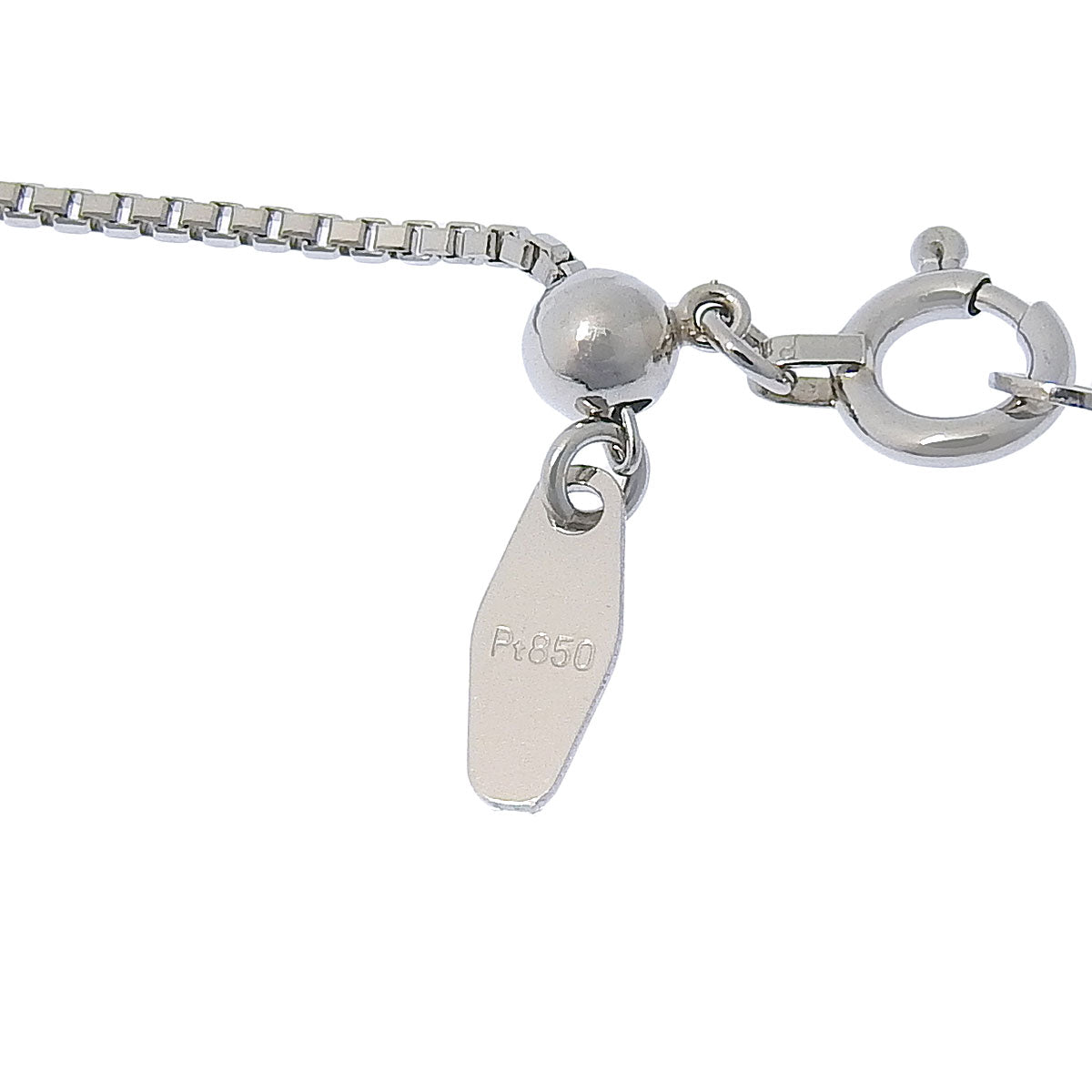 Single-diamond necklace, 1.200 carats, platinum (Pt850, Pt900)