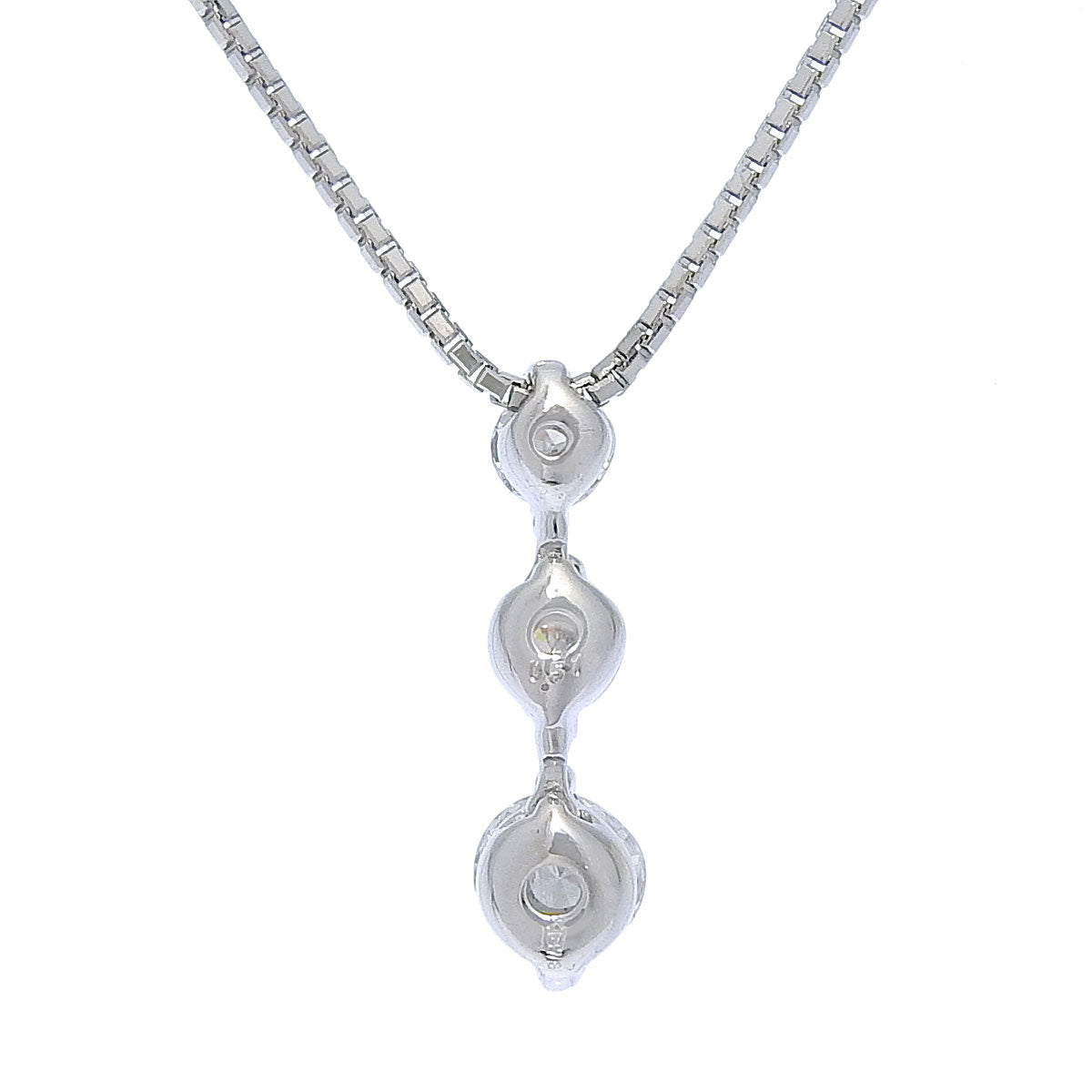 Diamond Trilogy Necklace, 0.51 carats, White Gold (18K)