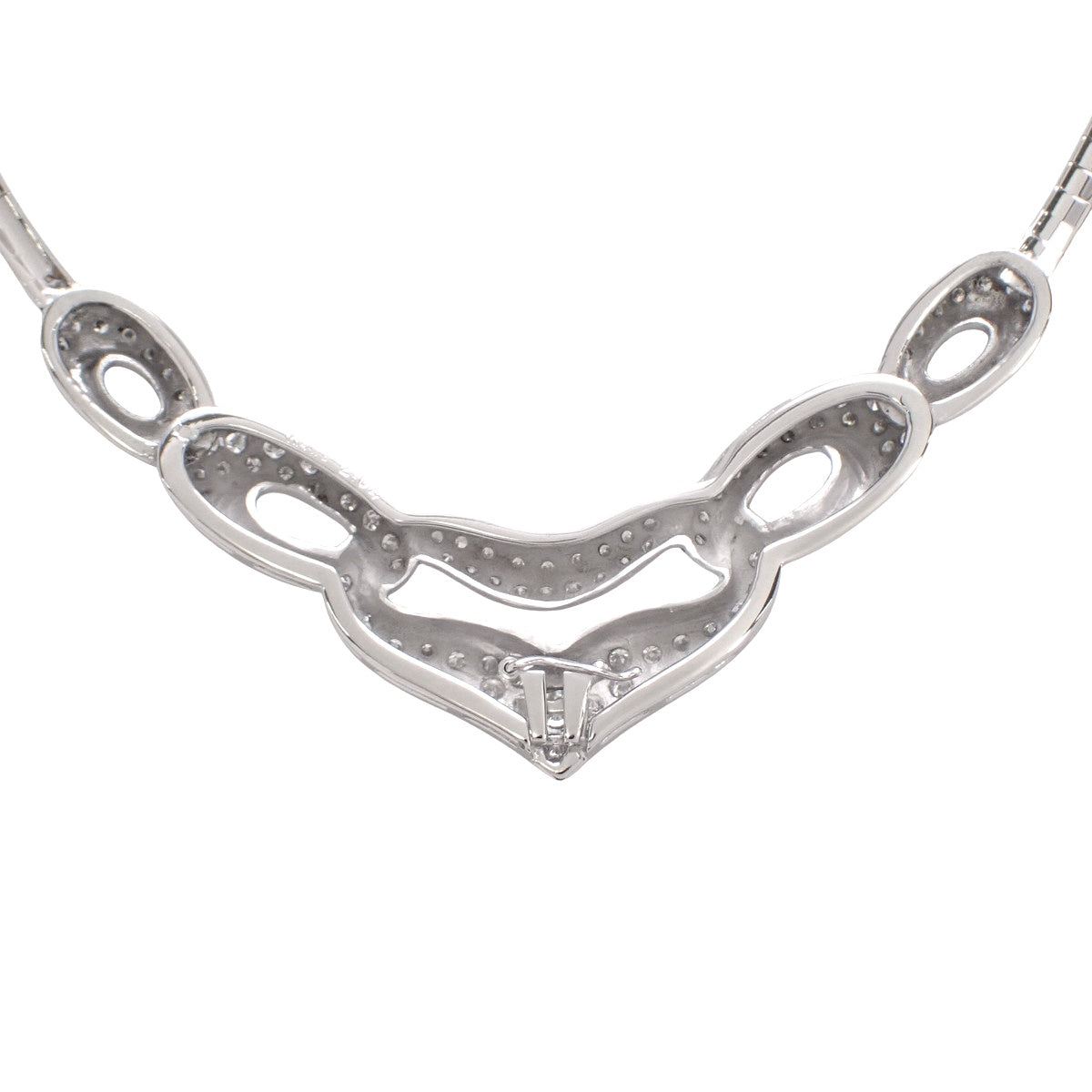 Diamond Necklace, 2.04 carats, 14K White Gold