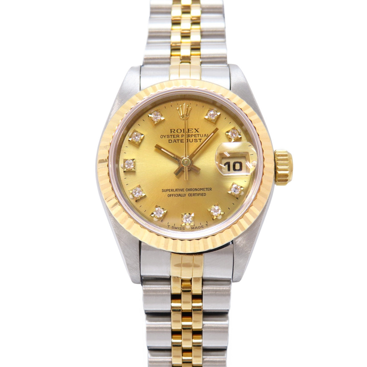 Datejust 69173G YG/SS S series, Automatic, Champagne Gold