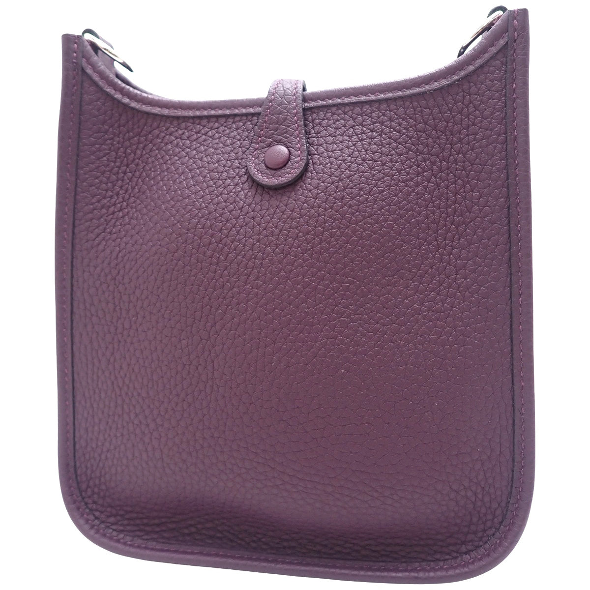 Evelyn Amazon TPM Evelyn Taurillon Clemence Palladium Hardware Cassis/Rouge Grenat U Stamp