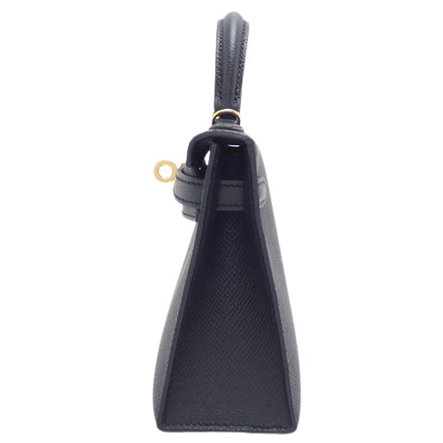 Mini Kelly Doo(外缝线)Mini Kelly 2 肩背包,Epsom 皮革,W 印章