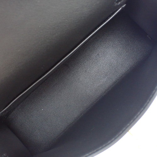 Mini Kelly Doo(外缝线)Mini Kelly 2 肩背包,Epsom 皮革,W 印章