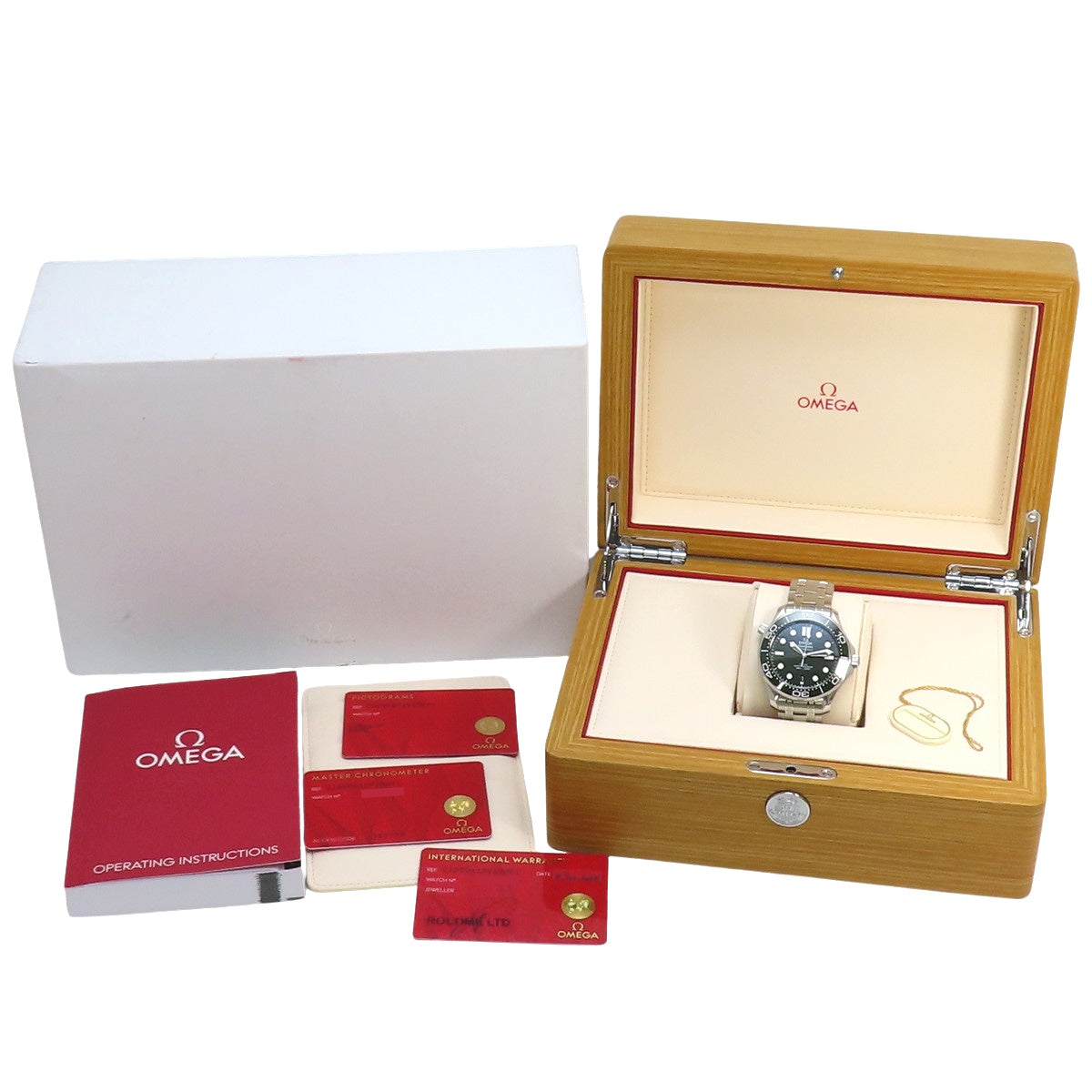 Seamaster Diver 300 210.30.42.20.10.001 Stainless Steel Green Automatic