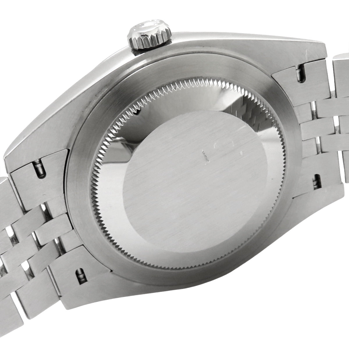126300 Datejust 41 SS, random serial number, automatic winding, black dial.