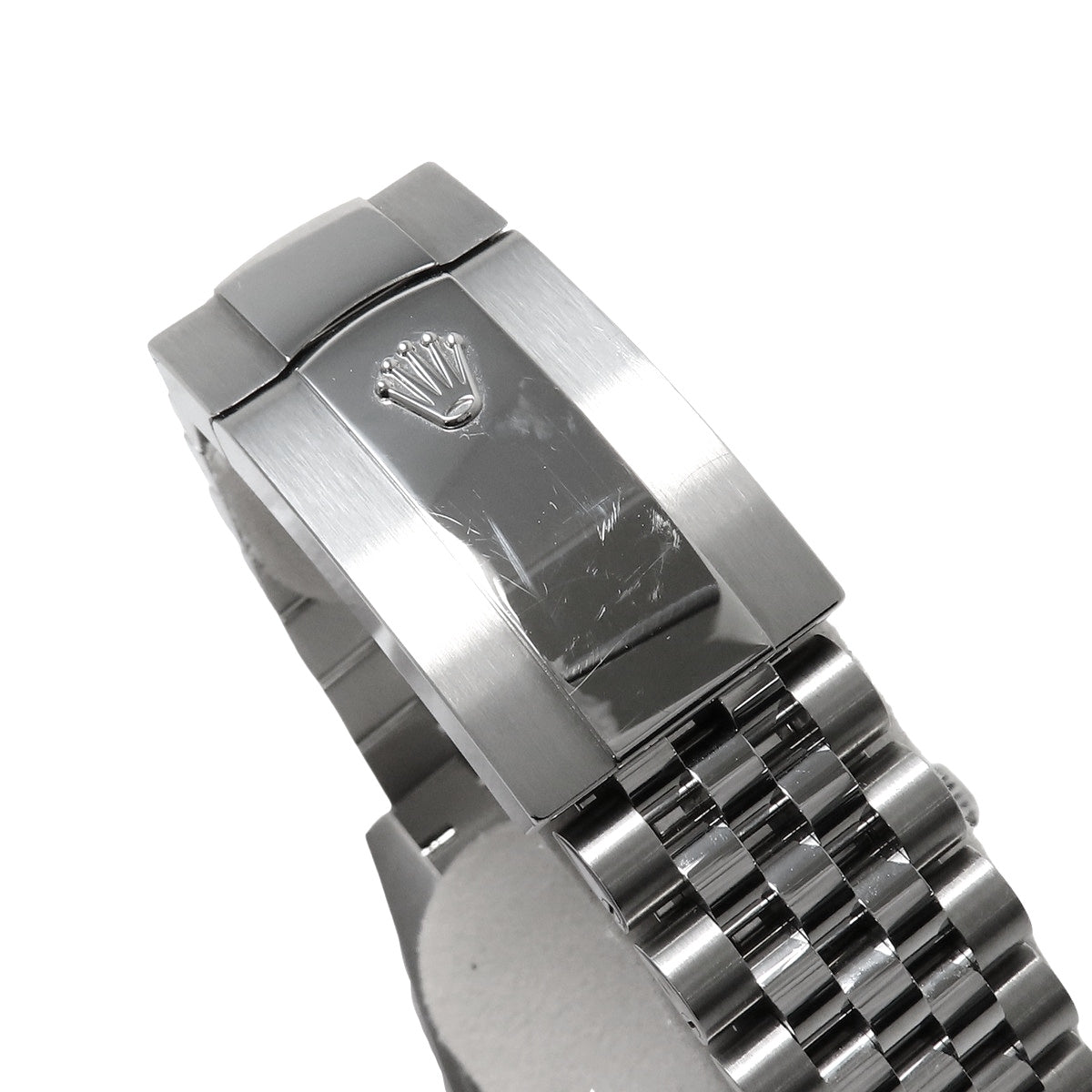 126300 Datejust 41 SS, random serial number, automatic winding, black dial.
