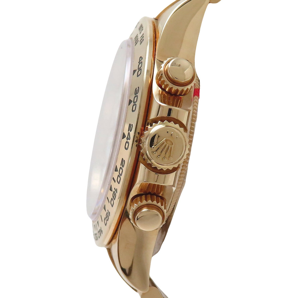 116508 Daytona YG, random serial number, automatic winding, white dial.