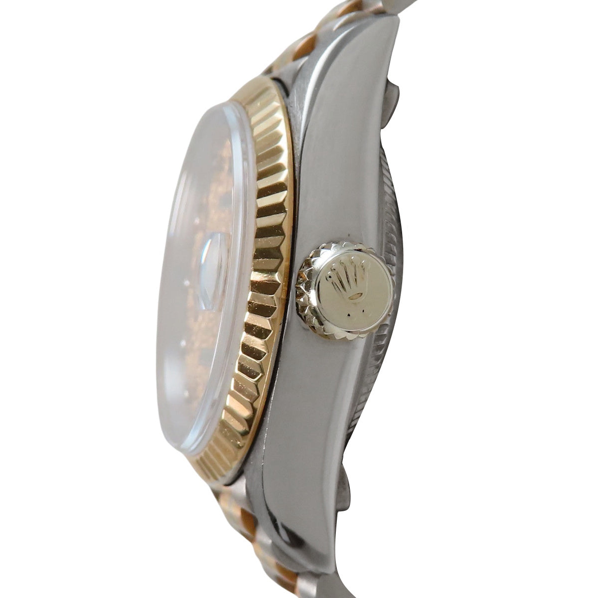 69179G 日志型腕表 YG/WG/PG 自动上链 香槟金 三色金