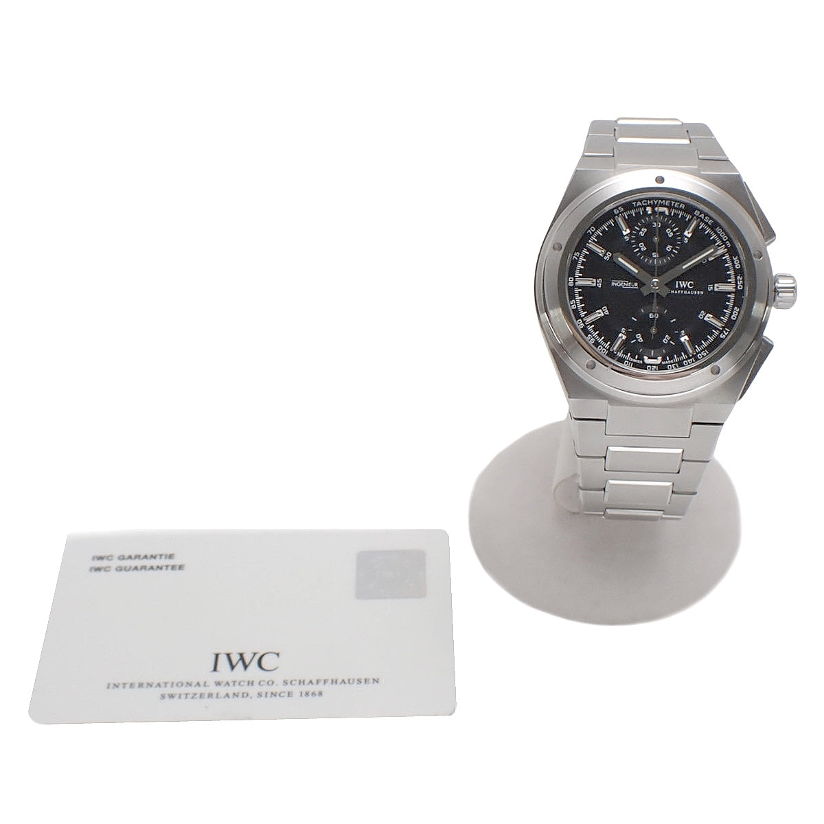 IW372501 インヂュニア SS 自動巻き ブラック