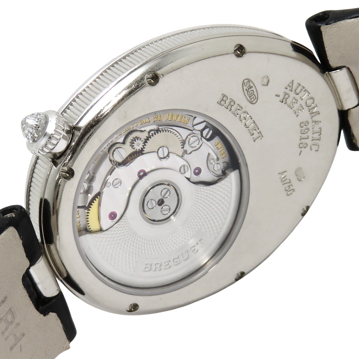 8918BB/58/864D00D 那不勒斯女王 WG/皮革 自动上链 白色