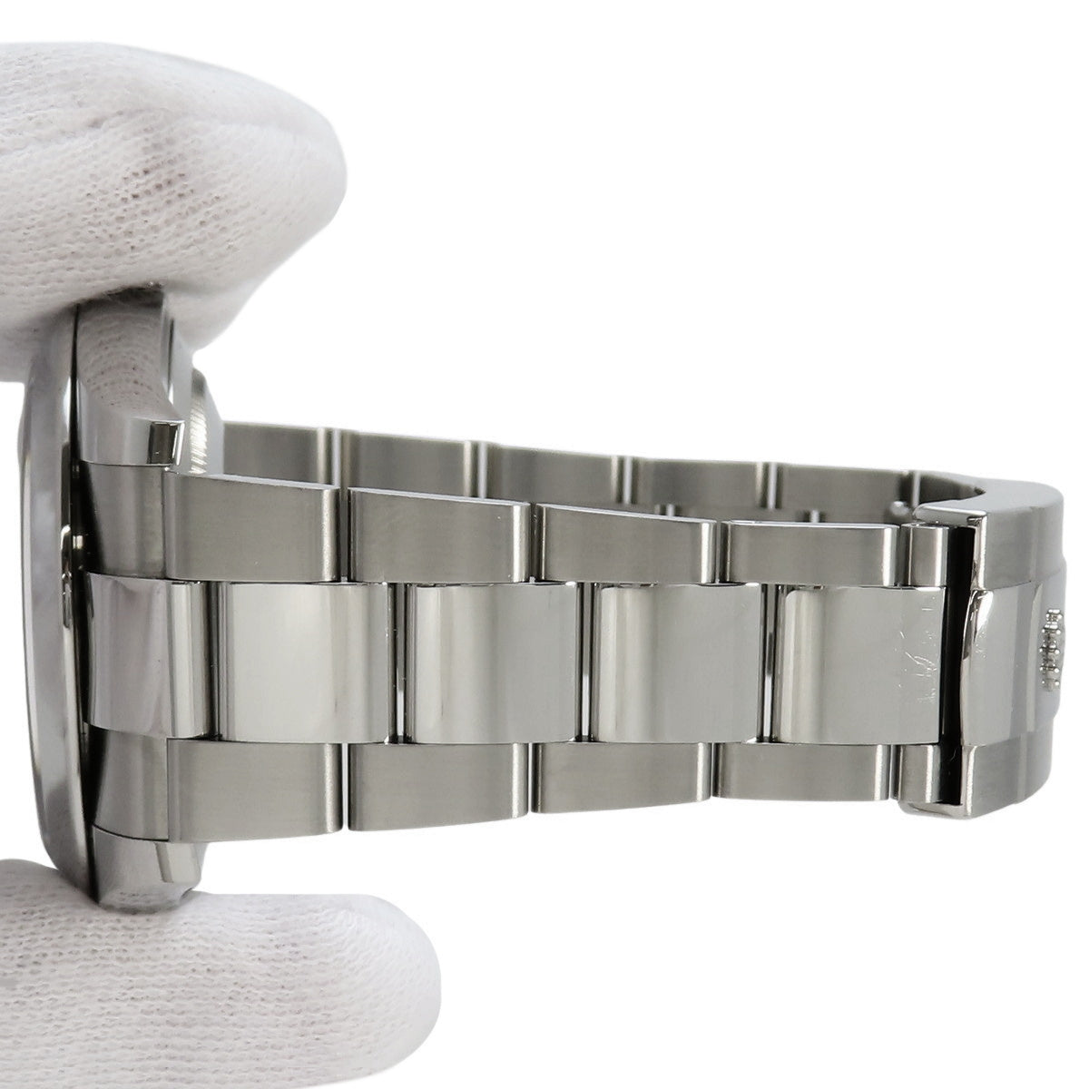 126300 Datejust 41 SS, random serial number, automatic winding, black dial.