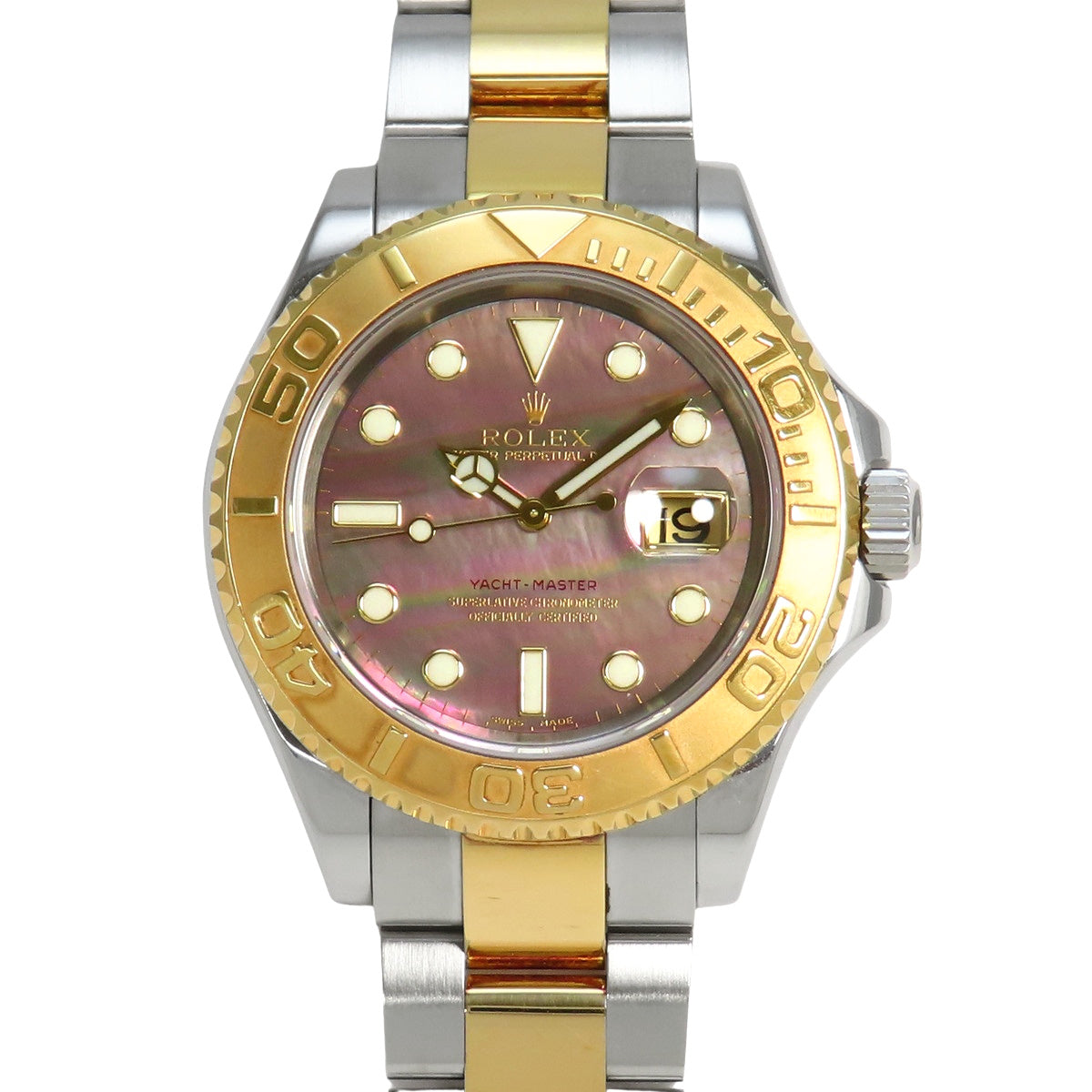 游艇名仕型 16623 YG/SS D字头 自动上链 黑色表盘