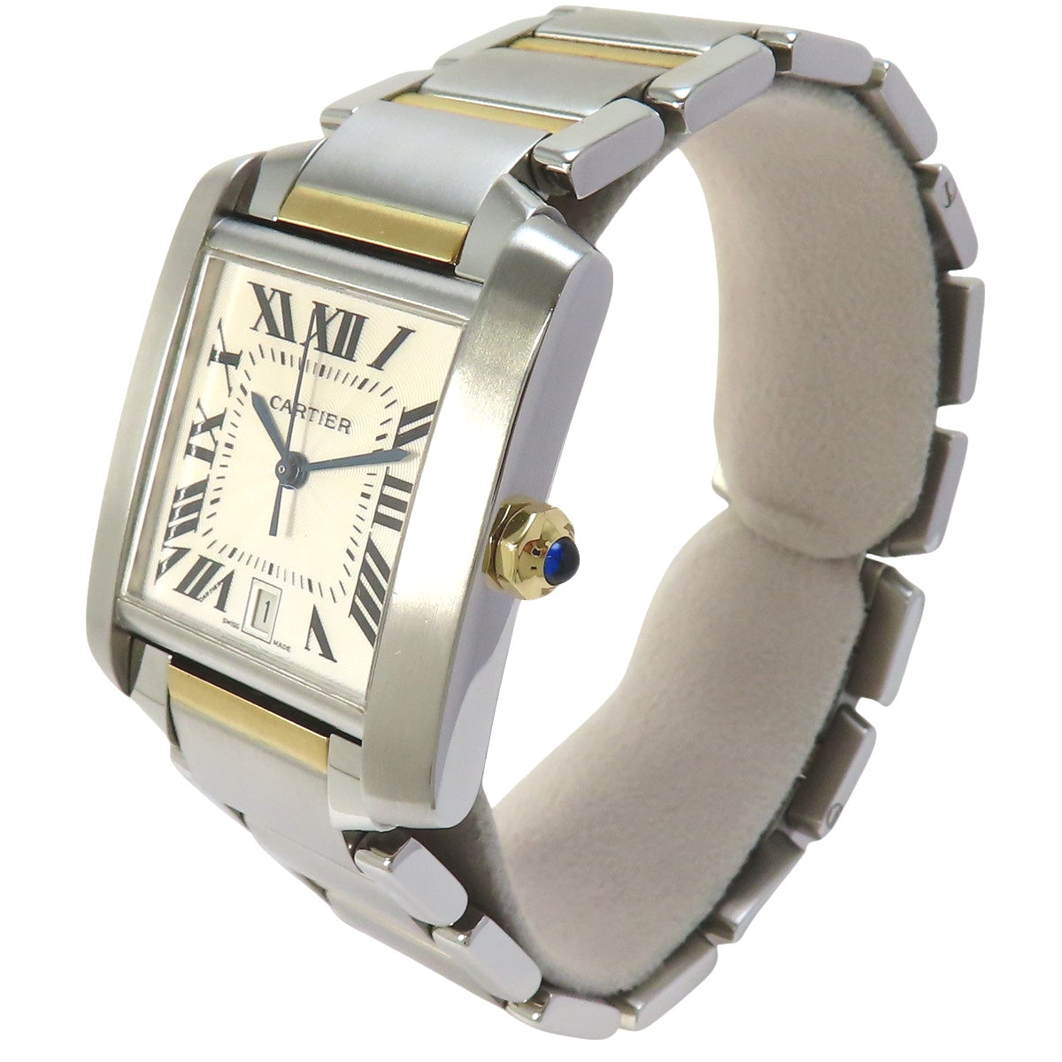 坦克法式LM W51005Q4 YG/SS 白色 自动上链