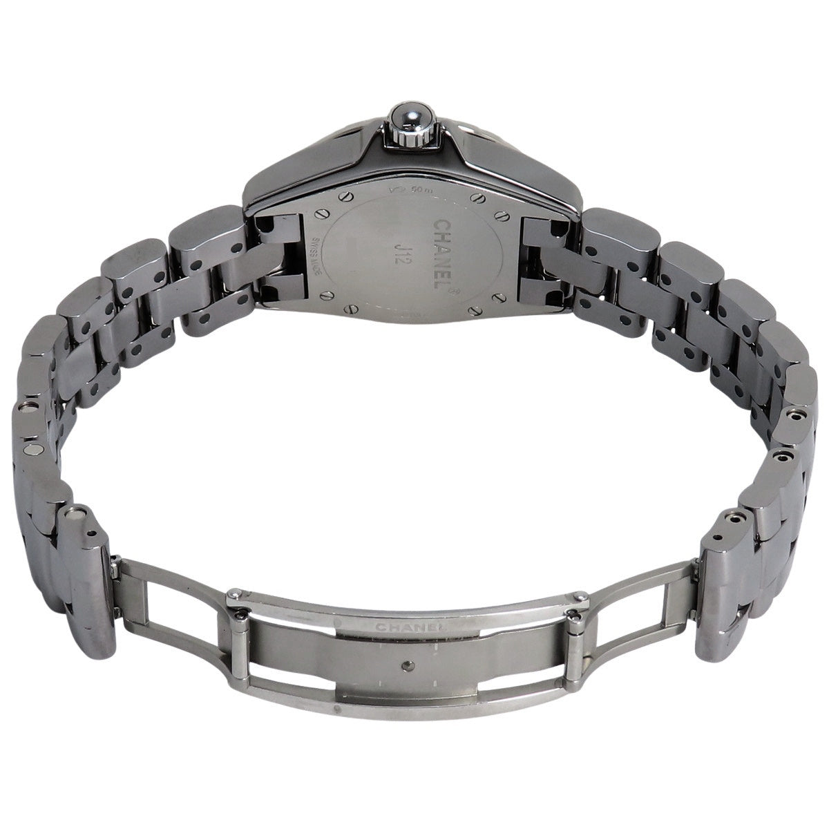 H2565 J12 クロマティック TI/CE クオーツ グレー ダイヤベゼル