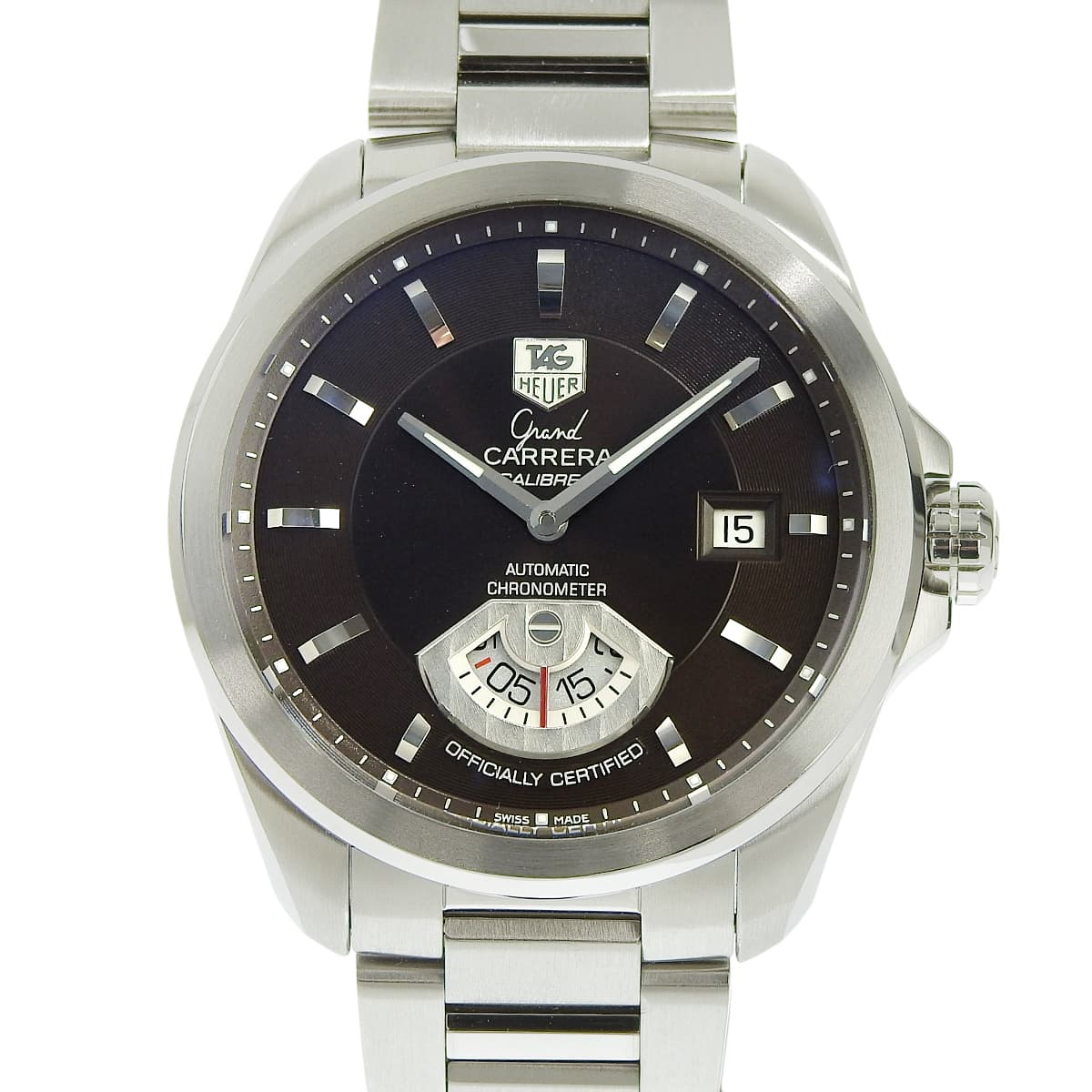 グランドカレラ キャリバー6 WAV511C.BA0900 SS ブラウン 自動巻き メンズ