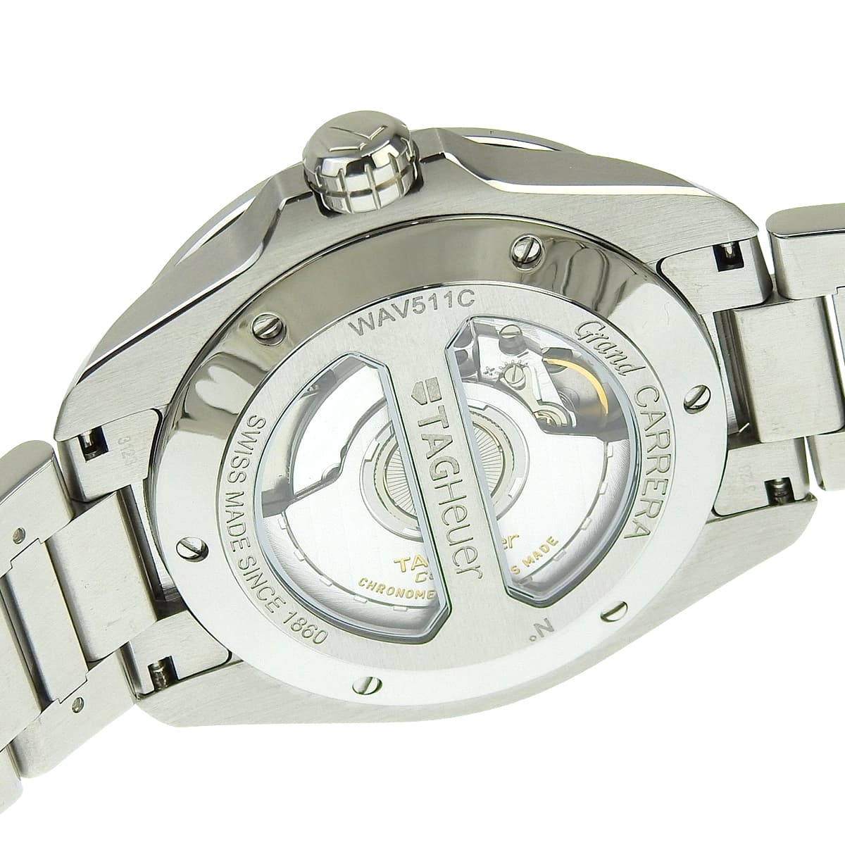 グランドカレラ キャリバー6 WAV511C.BA0900 SS ブラウン 自動巻き メンズ