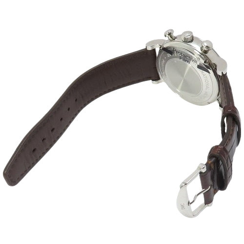 IW391404 柏涛菲诺计时腕表 精钢/皮革 自动上链 海军蓝