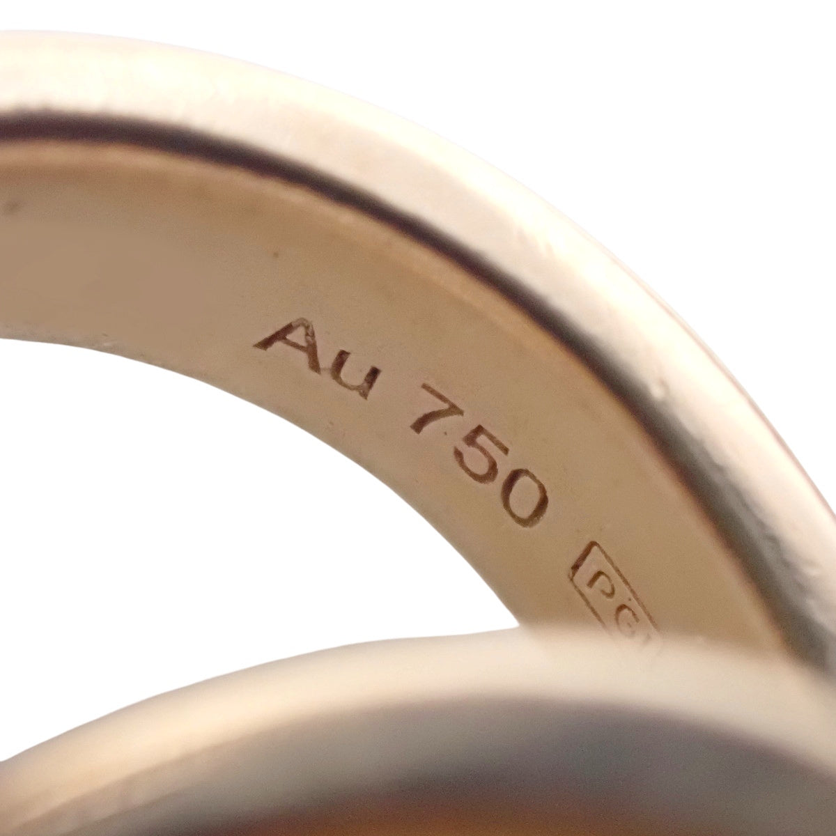 LOVE Necklace, Semi-Pavé Diamond, Pink Gold (K18PG)