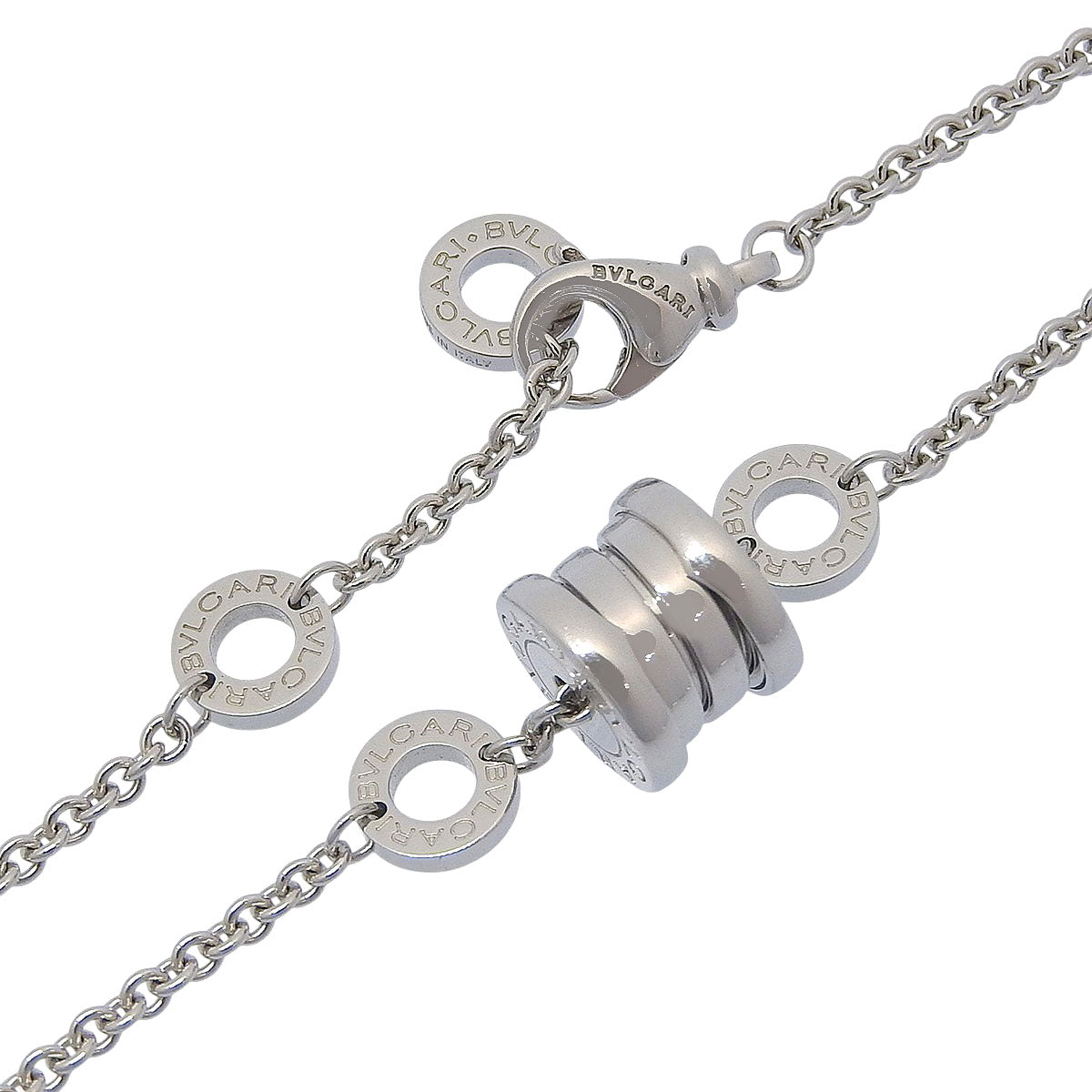 ビー・ゼロワン エレメント ブレスレット K18 ホワイトゴールド WG