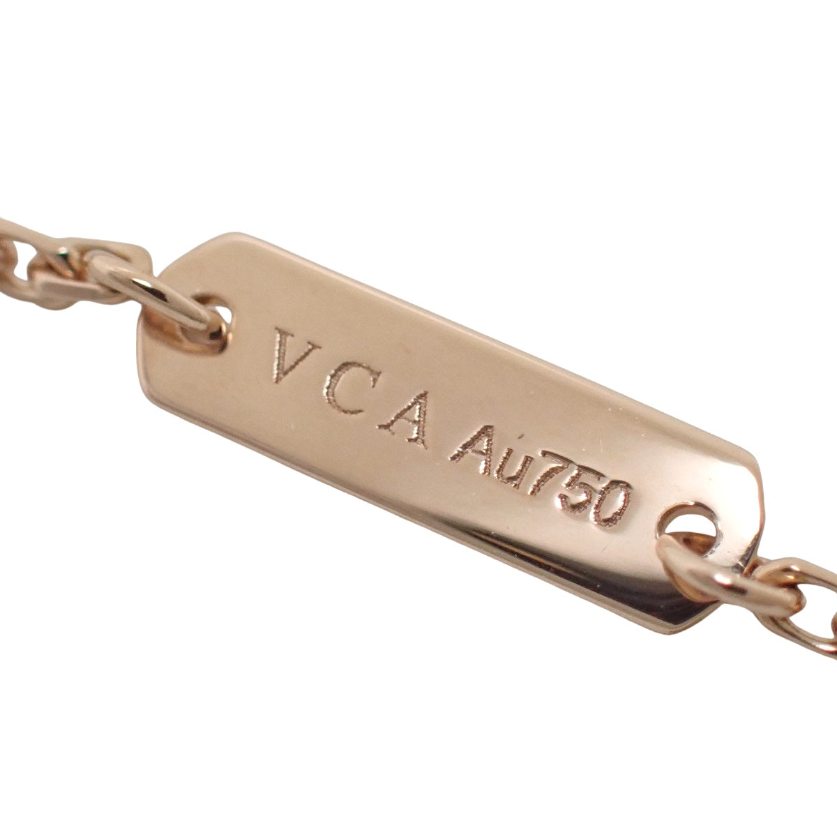 ヴィンテージ アルハンブラ ペンダント ダイヤモンド/ブルズアイ ピンクゴールド K18PG アクセサリー ジュエリー 1PD 2017年 ホリデー限定