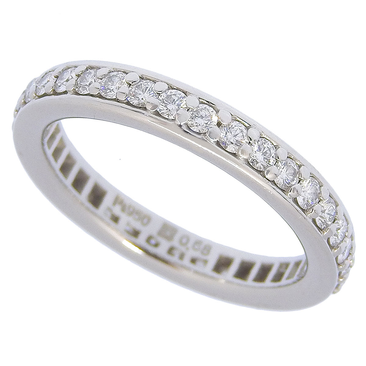 Full Eternity Diamond Ring, 0.68 carats, Pt950 Platinum