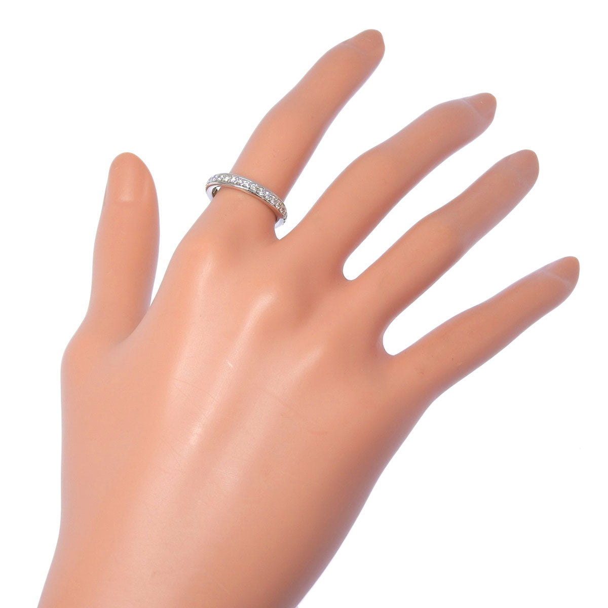 Full Eternity Diamond Ring, 0.68 carats, Pt950 Platinum