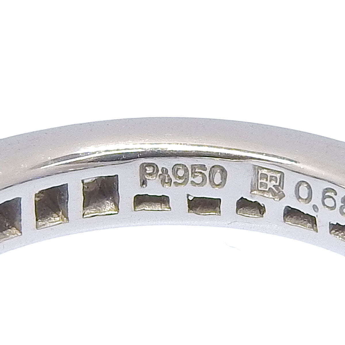 全钻永恒戒指,D0.68 钻石,Pt950 铂金
