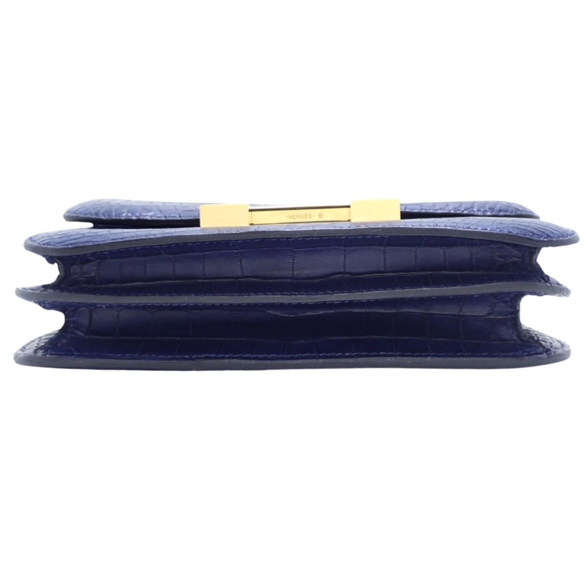 Constance Mini Constance 18 Alligator Matte Crocodile Blue Abyss Z Stamp