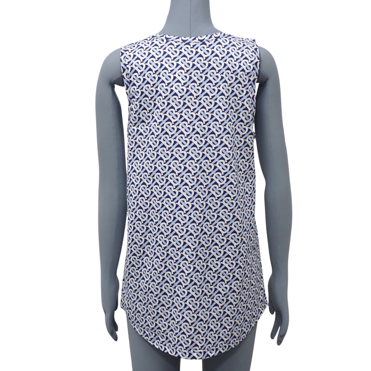 Logo背心 S TB标志 蓝色 白色