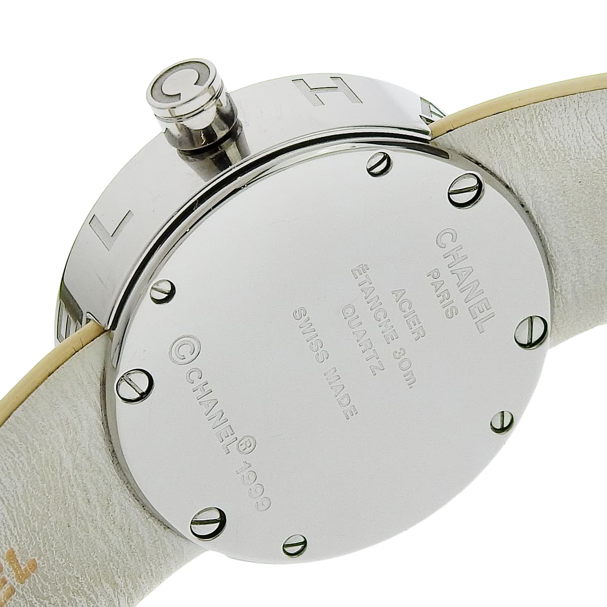 ラ・ロンド H0580 SS/革 クオーツ シルバー