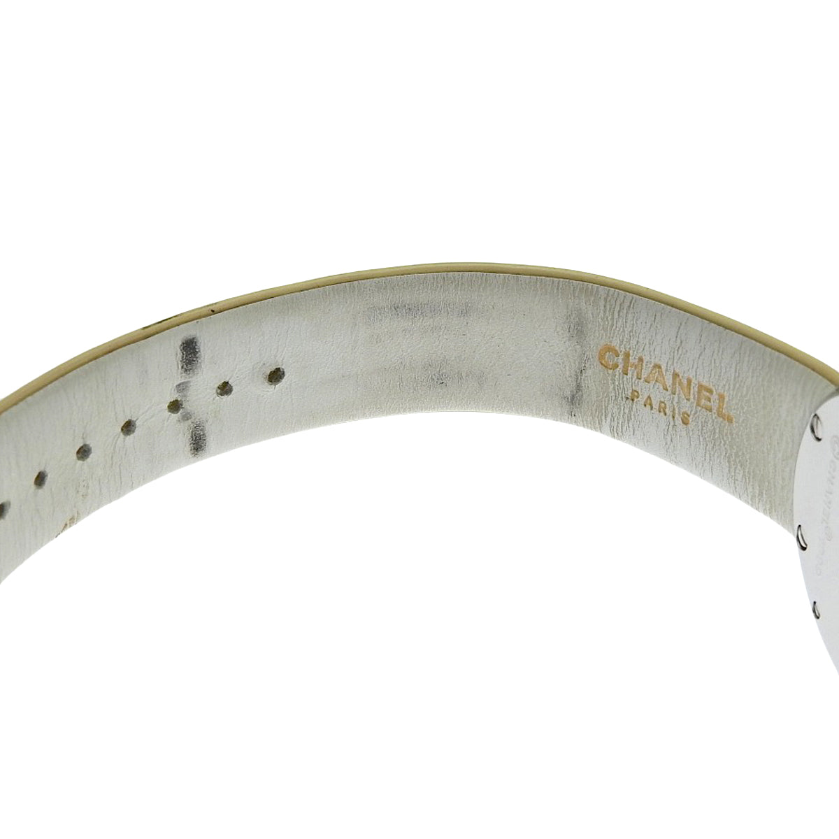 La Ronde H0580 不锈钢/皮革石英银色