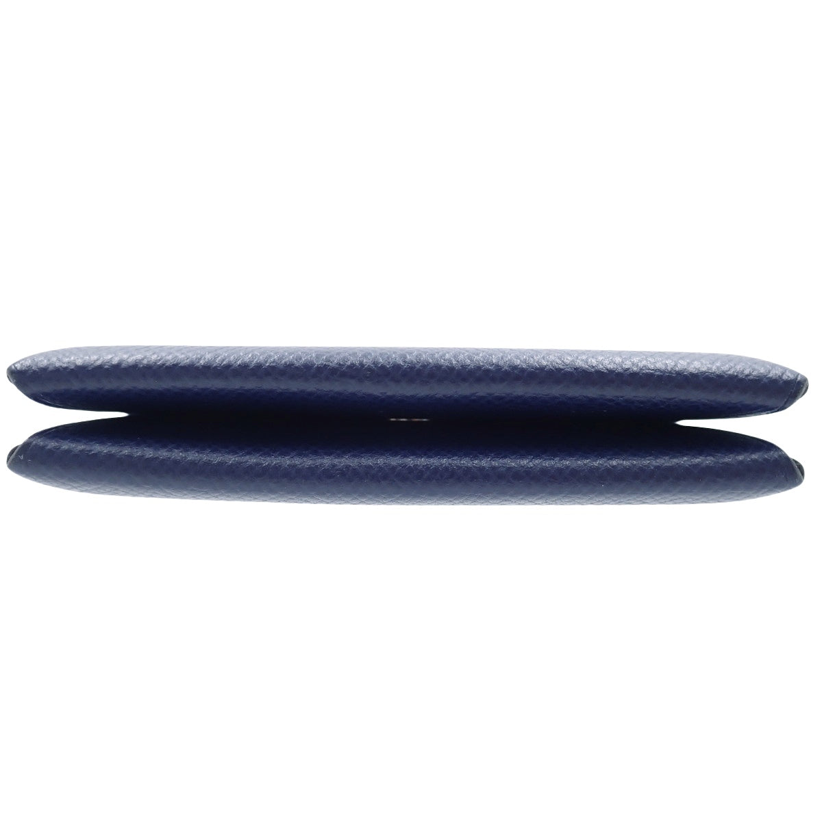 Calvi Epsom leather bag in palladium hardware, blue navy with T stamp