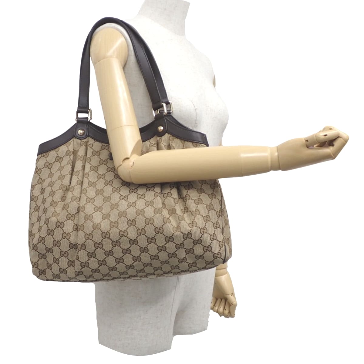 GGキャンバス トートバッグ GGキャンバス レザー 388919