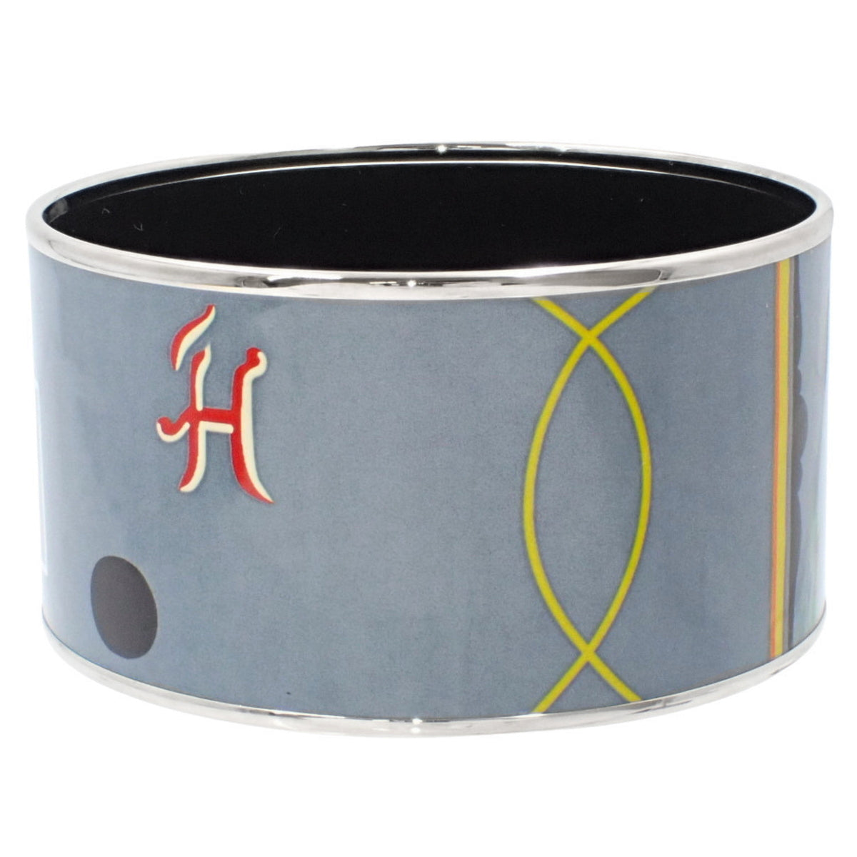 Enameled TGM Metal Cloisonné Bracelet