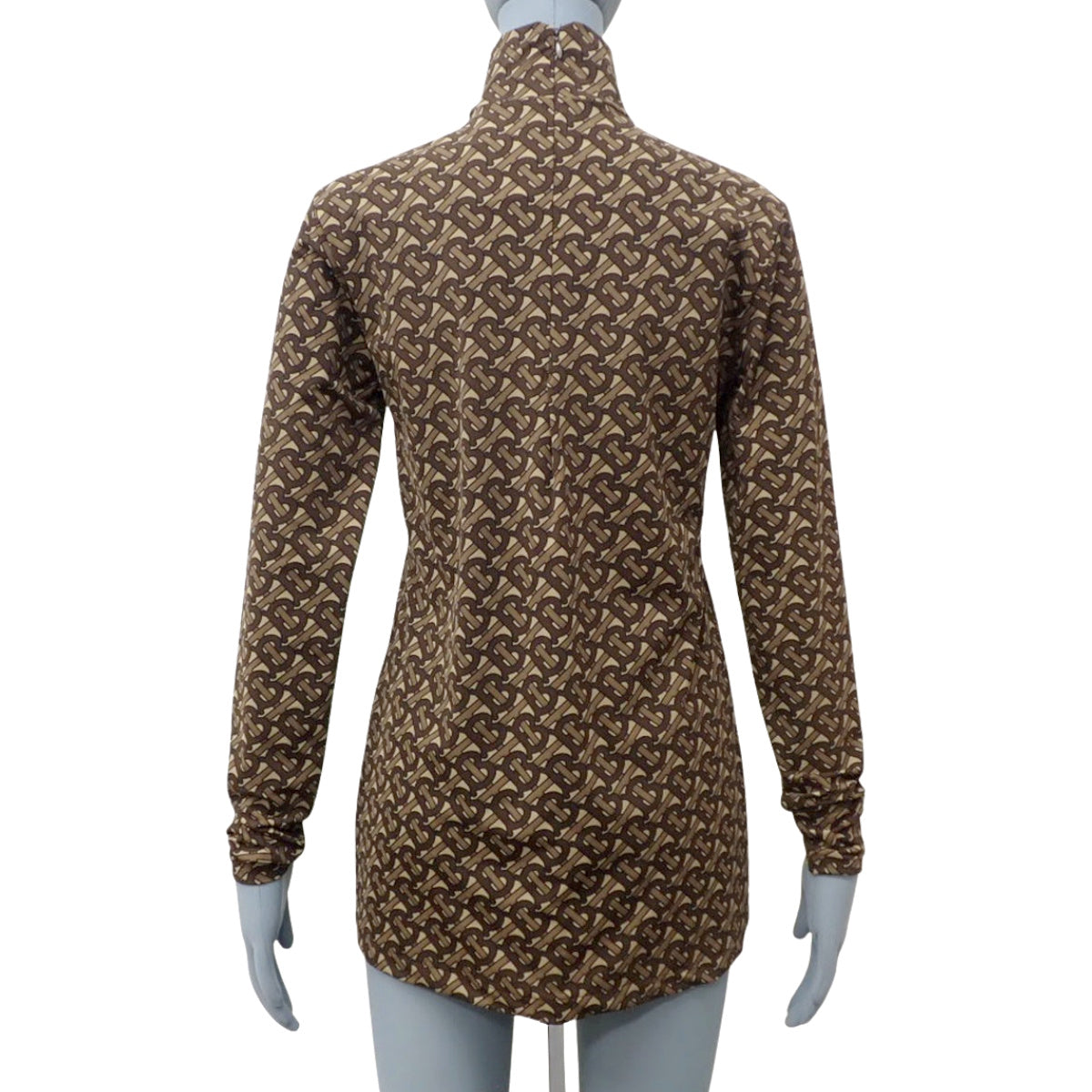 TBロゴ 長袖 トップス M カットソー ハイネック モノグラム