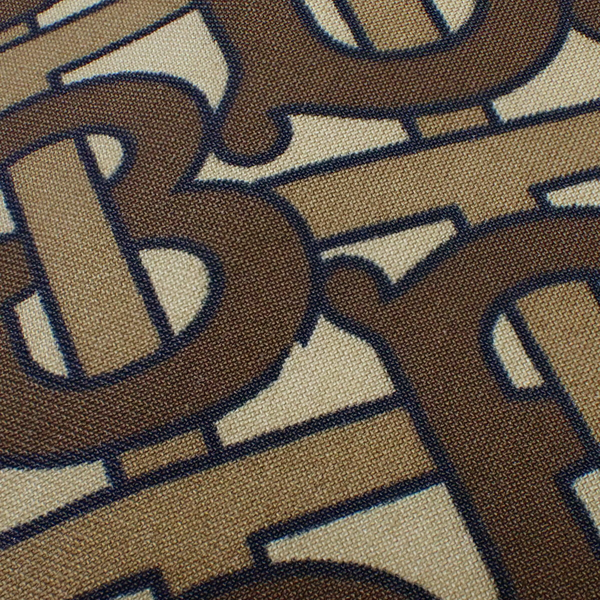 TB logo long sleeve top, size M, cut and sewn, high neck, monogram