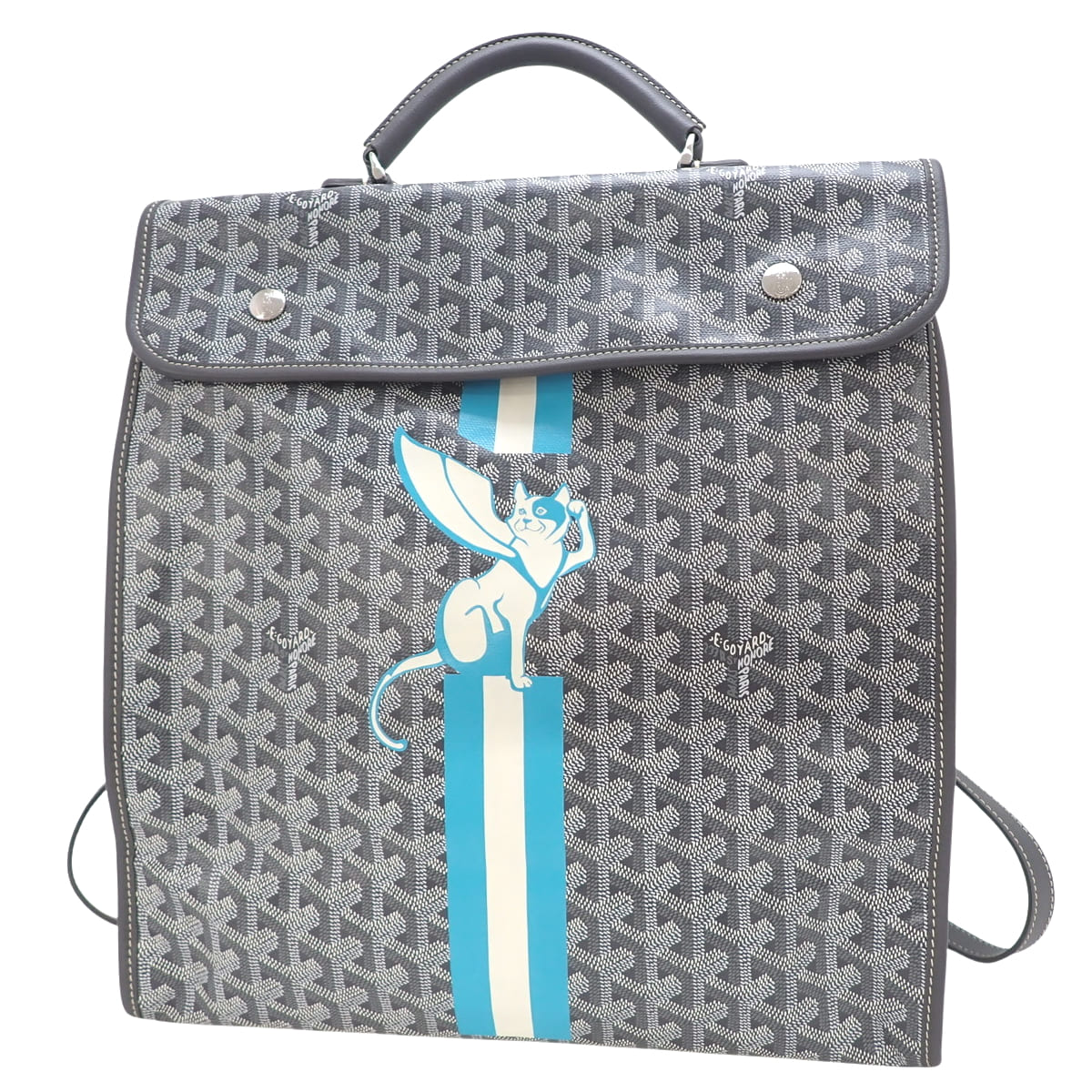 Marquee Super Cat Saint Leger PVC Coated Canvas Goyardine Canvas