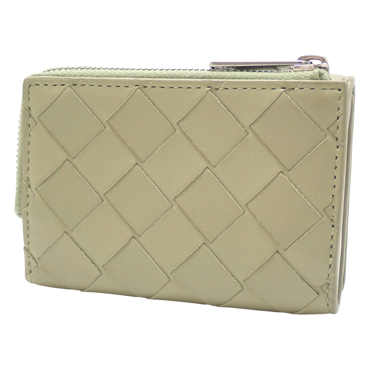 スモール イントレチャート 三つ折り ファスナーウォレット レザー