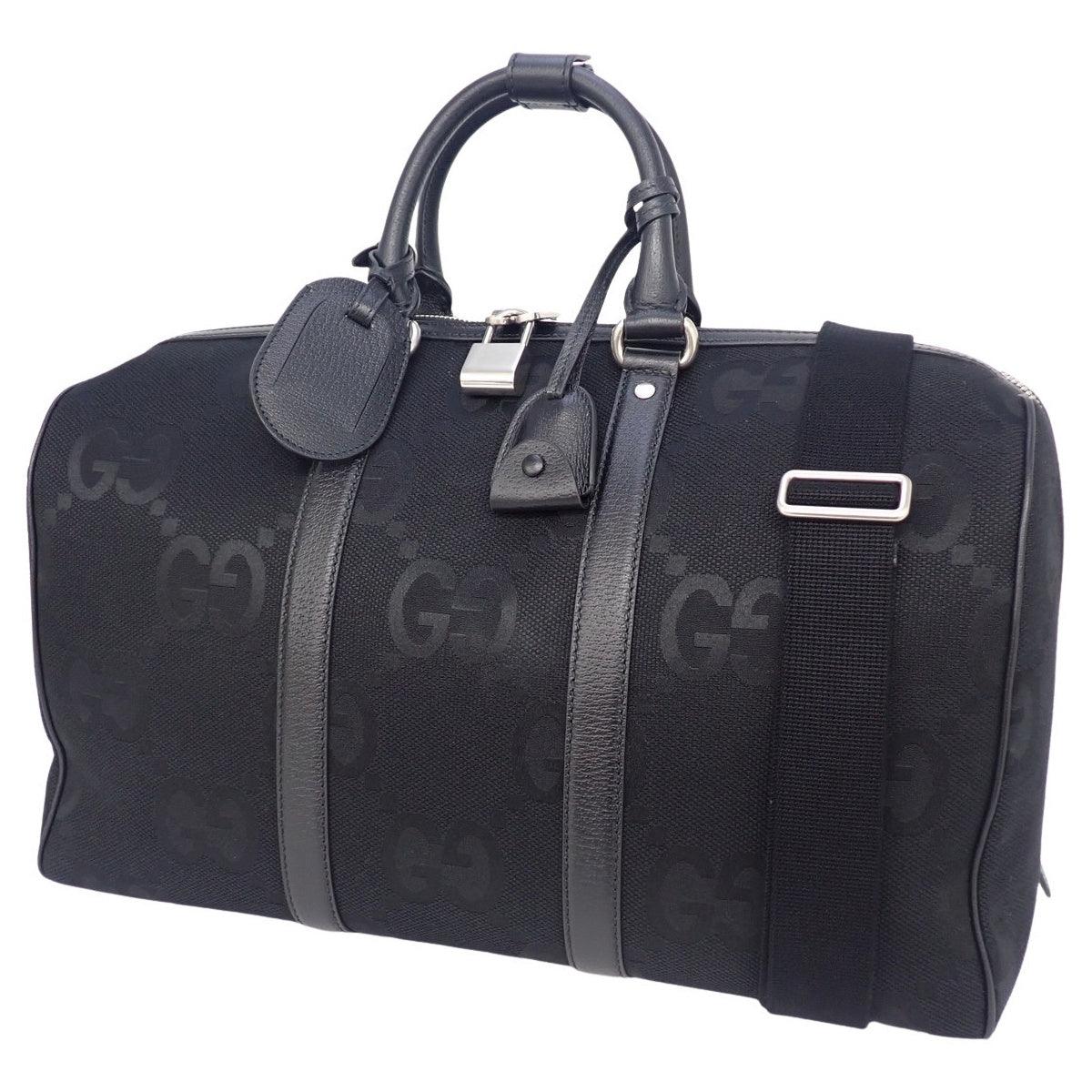 巨型 GG 帆布行李袋 739581