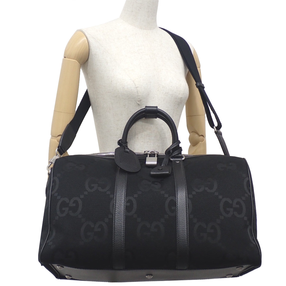 Jumbo GG Canvas Duffle Bag 739581
