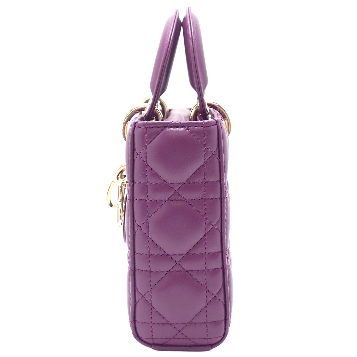 Cannage Lady D-Joy Medium Bag in Lambskin