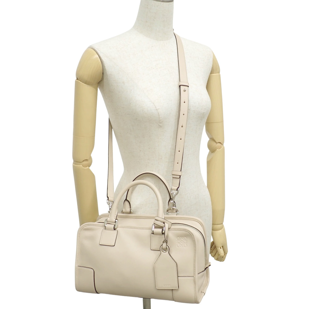 Amazona 28 Shoulder Mini Boston Bag Leather