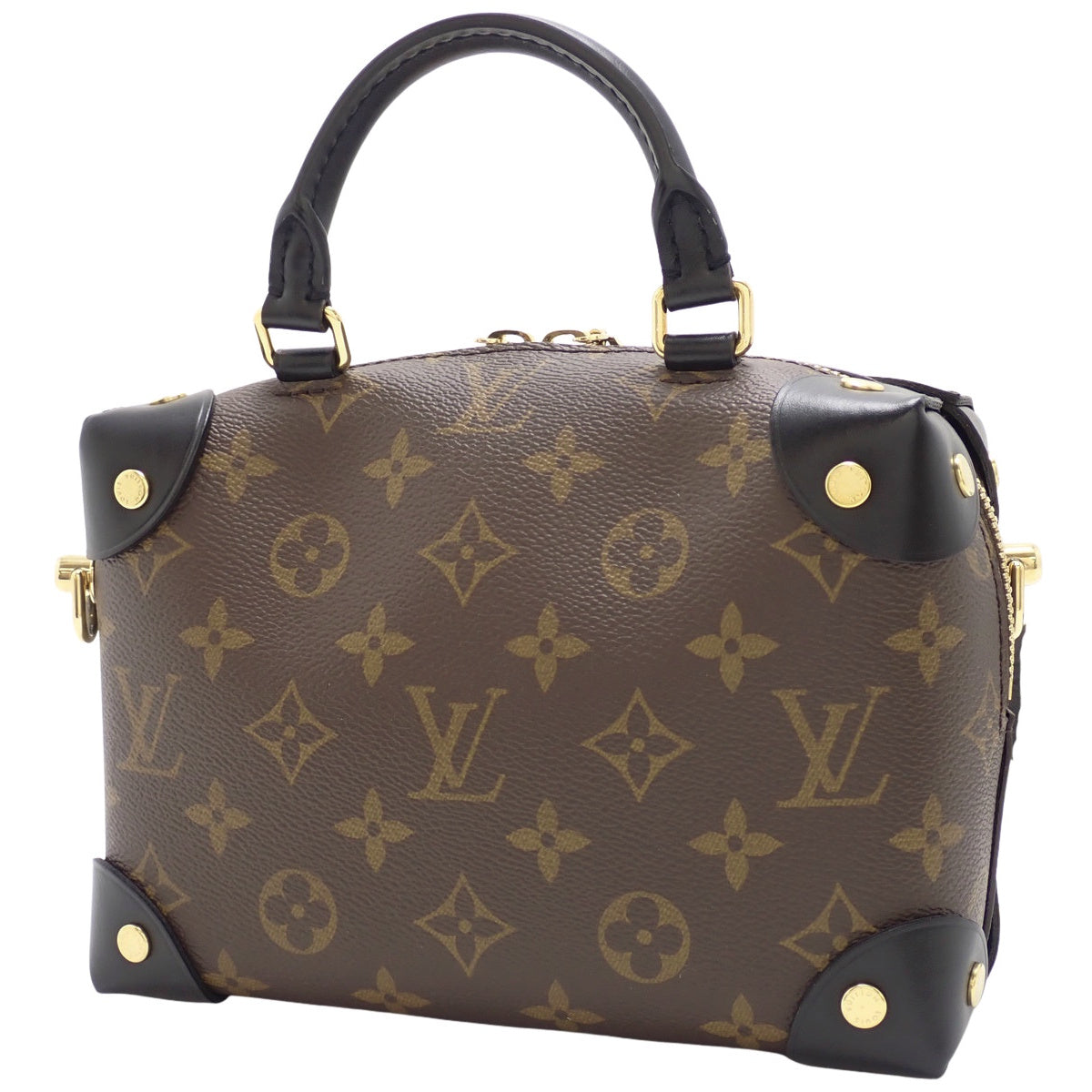 Monogram Petite Malle Souple Monogram 帆布 M45571