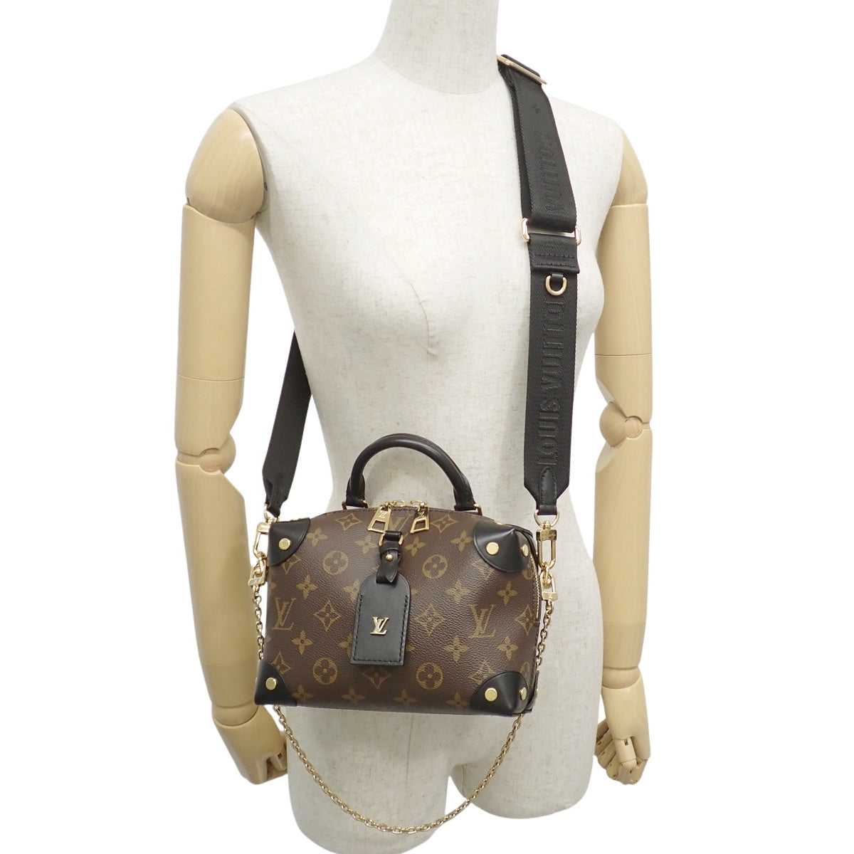 Monogram Petite Malle Souple Monogram 帆布 M45571