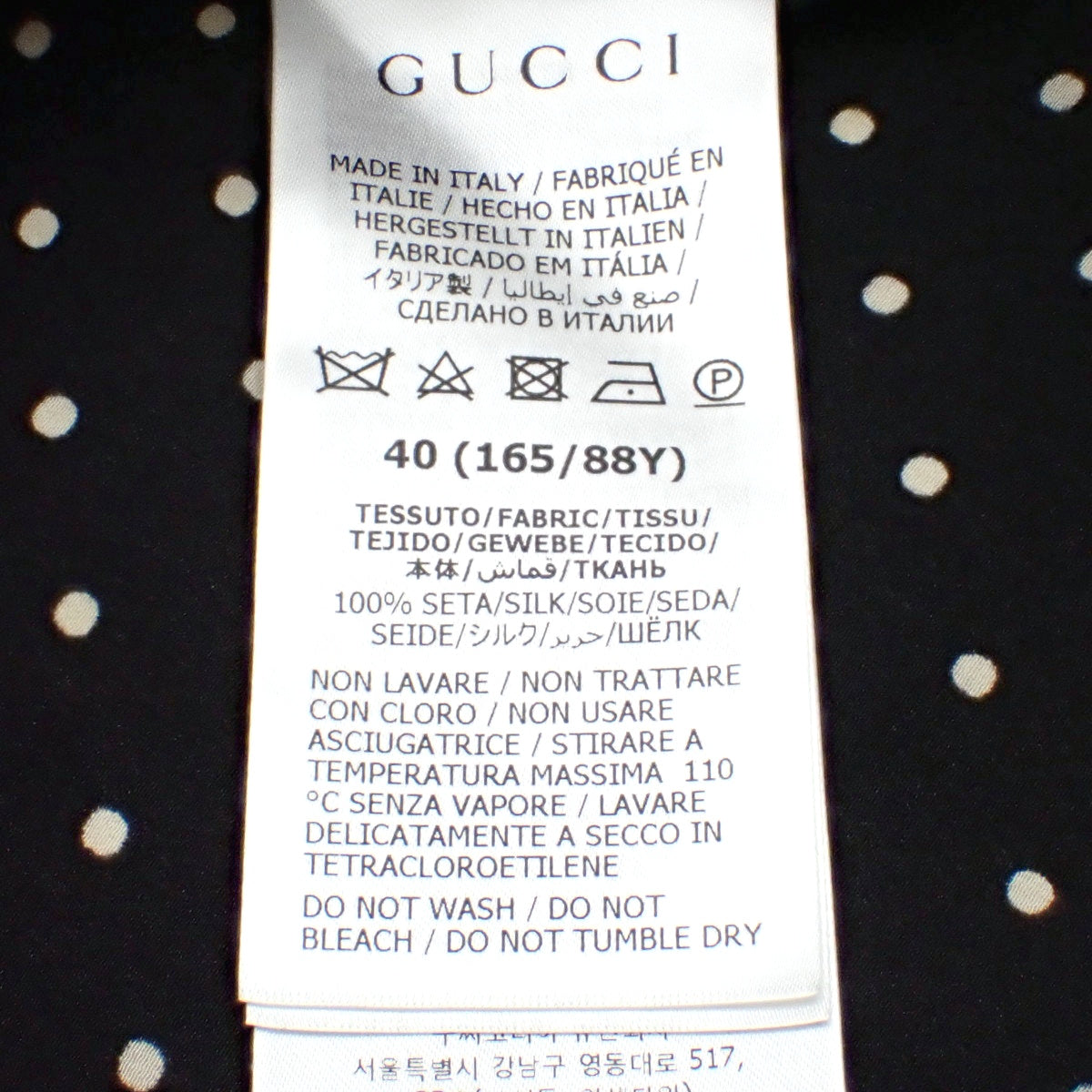 Dot Blouse Size 40 Polka Dot Tunic Black White