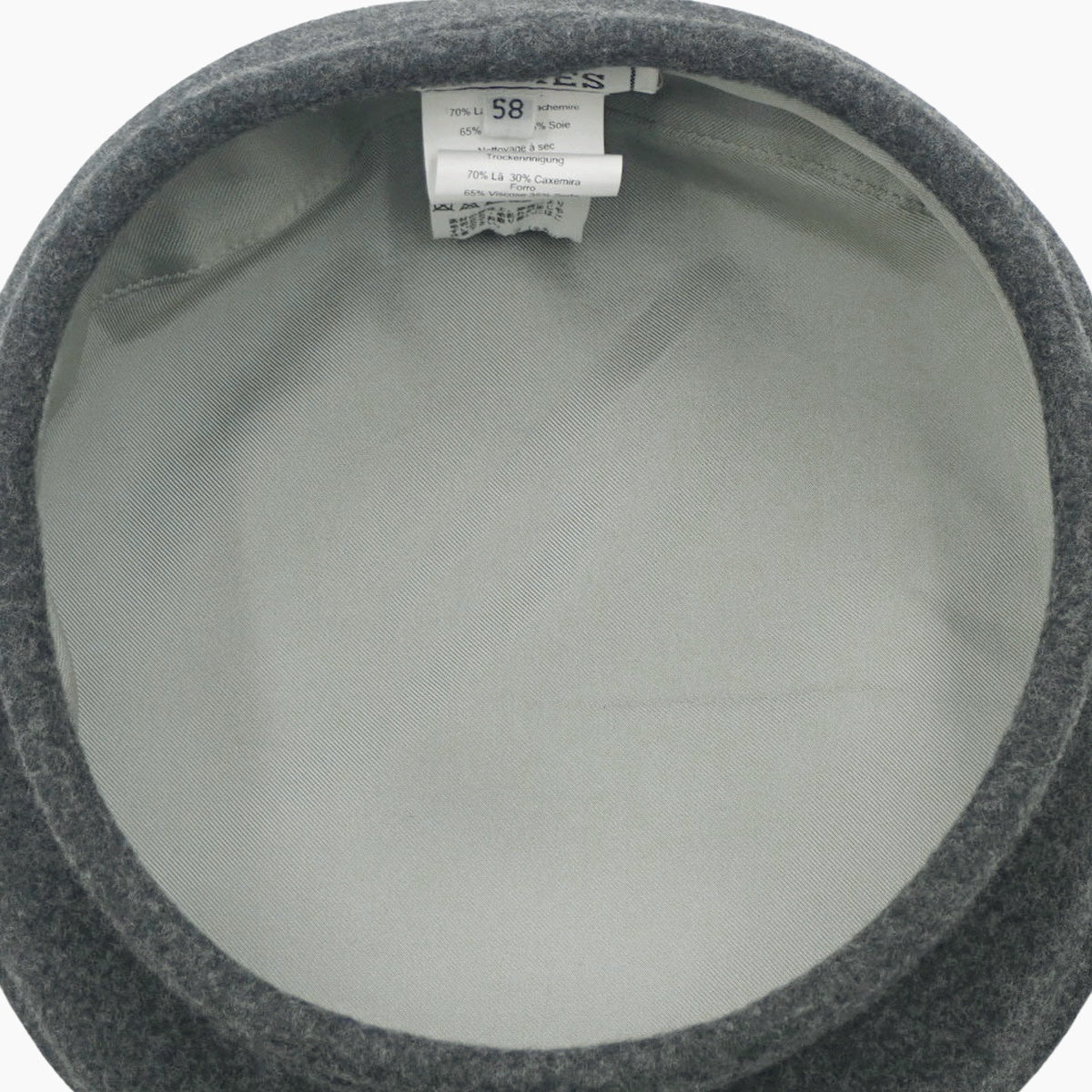 ベレー帽2022年 58 ウール カシミヤ