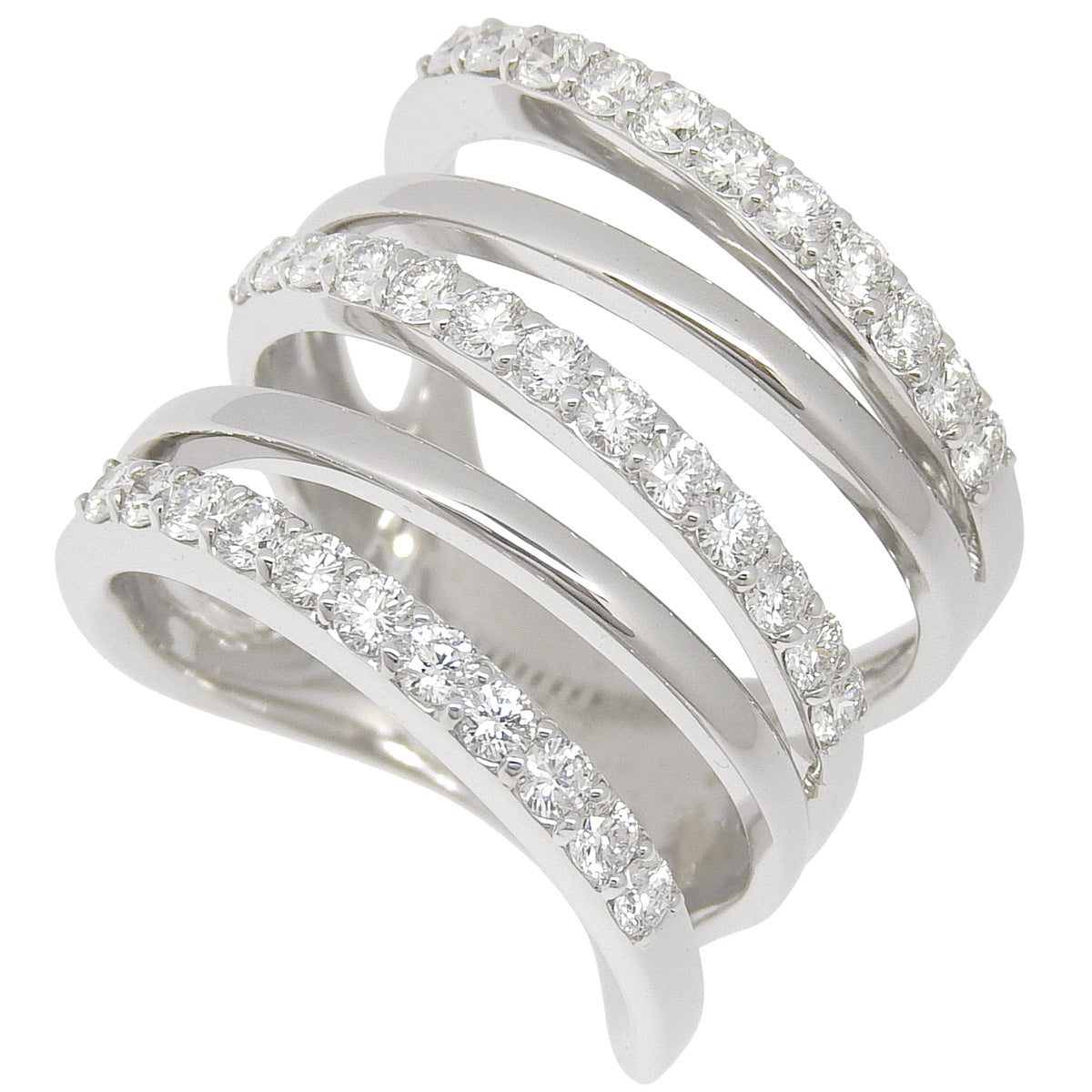 Diamond Ring, 1.00 Carat, 18K White Gold