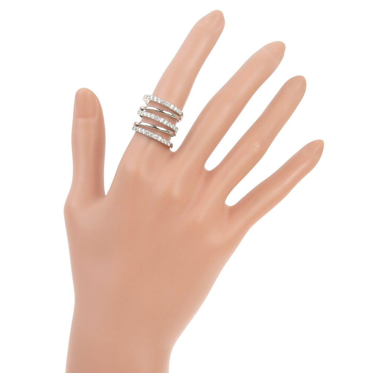 Diamond Ring, 1.00 Carat, 18K White Gold